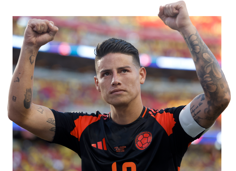 James Rodríguez es el mejor jugador de la Copa América en lo corrido del certamen. FOTO GETTY