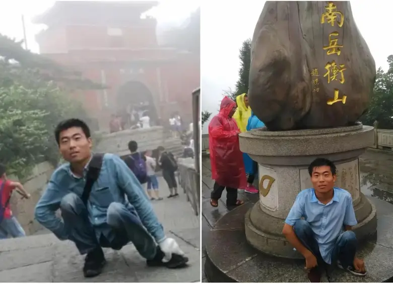 El ahora médico, de 37 años, recordó varios momentos de cuando vivió en las calles de China. FOTO: Tomada de redes sociales Dr. Li Chuangye
