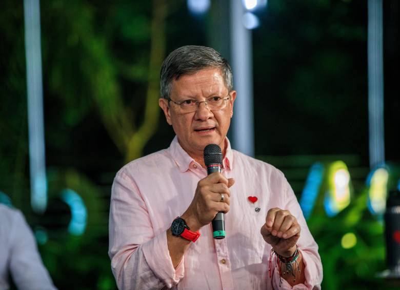 Luis Fernando Suárez es el candidato de la continuidad del gobernador Aníbal Gaviria. FOTO CAMILO SUÁREZ 