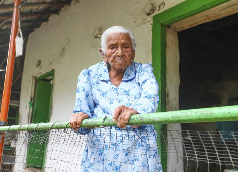 Claudina, la abuela de 112 años que celebra mañana su cumple