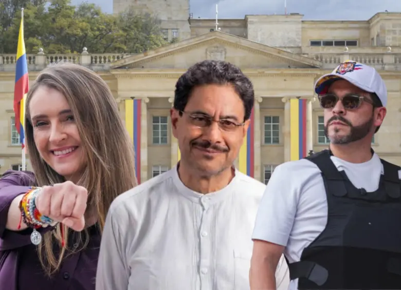 Los tres punteros en las encuestas se preparan para cerrar sus campañas en eventos públicos antes de las elecciones en primera vuelta de este 31 de mayo. Foto: Redes Sociales / Colprensa