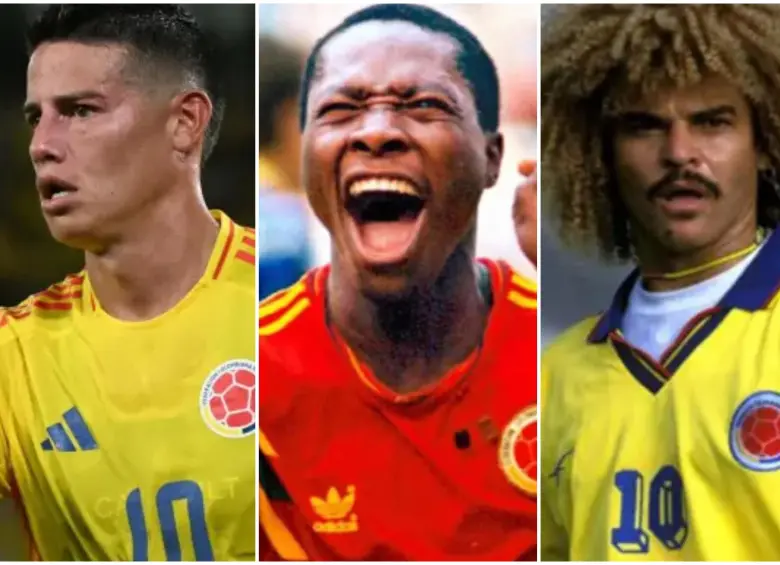 La trayectoria mundialista de la Selección Colombia masculina se explica a través de los duelos específicos donde los atacantes ganaron la partida por pura destreza técnica, marcando goles que quedaron para la historia. FOTO: Conmebol y Getty