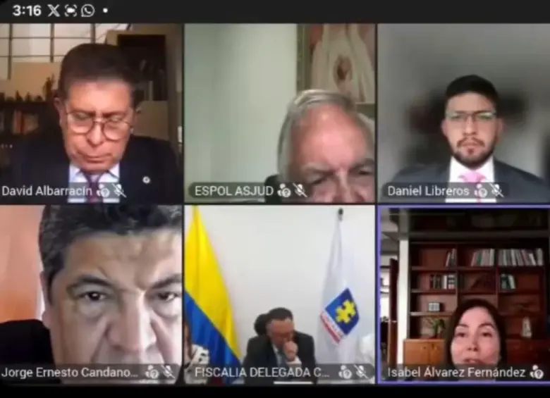 La magistrada llamó la atención a la Fiscalía por el vencimiento de términos. FOTO: Captura de video