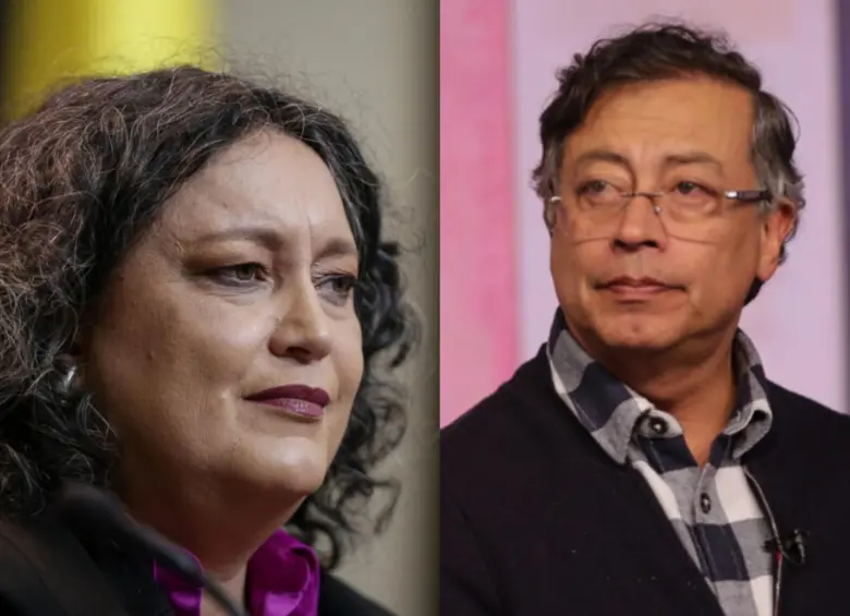 La senadora Lozano le cuestionó al presidente Gustavo Petro su participación en política. Foto: Colprensa.
