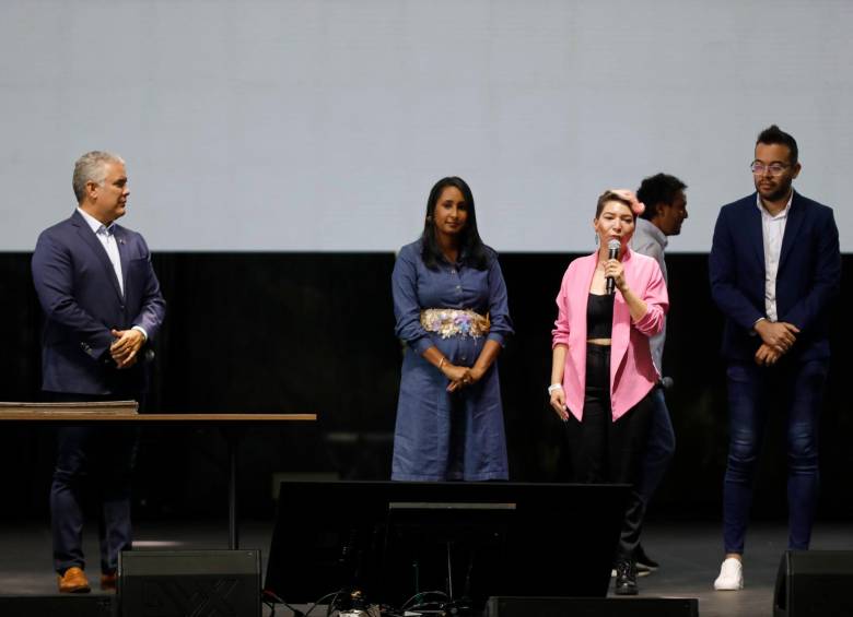 La inauguración del Gfacct contó con la presencia del Presidente Iván Duque y de la ministra de cultura Angélica Mayolo. Foto: Cortesía.
