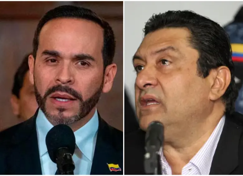 El presidente Abelardo De La Espriella y el exgobernador Kiko Gómez. FOTO: Colprensa y Presidencia