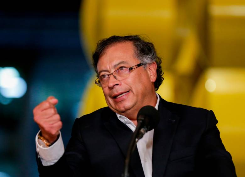 El presidente Gustavo Petro arreció contra los opositores a las reformas laboral y salud, así como contra el alza de tasas de interés del Banco de la República y el Comité Autónomo de la Regla Fiscal. FOTO Colprensa