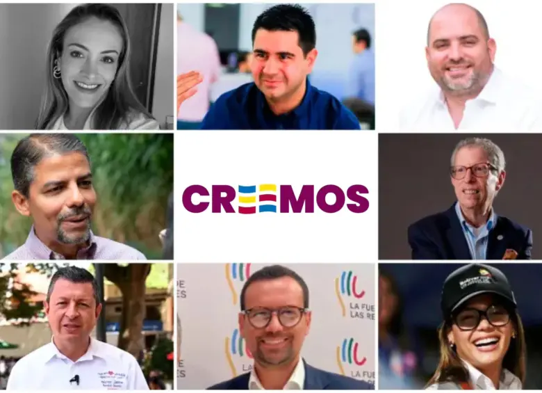 Juliana Gutiérrez, Simón Molina, Andrés Bedoya, Luis Guillermo Patiño, Andrés Aguirre, Héctor Jaime Rendón, Luis Carlos Velásquez y Cecilia “Chechi” Baena. FOTOS EL COLOMBIANO y Cortesía