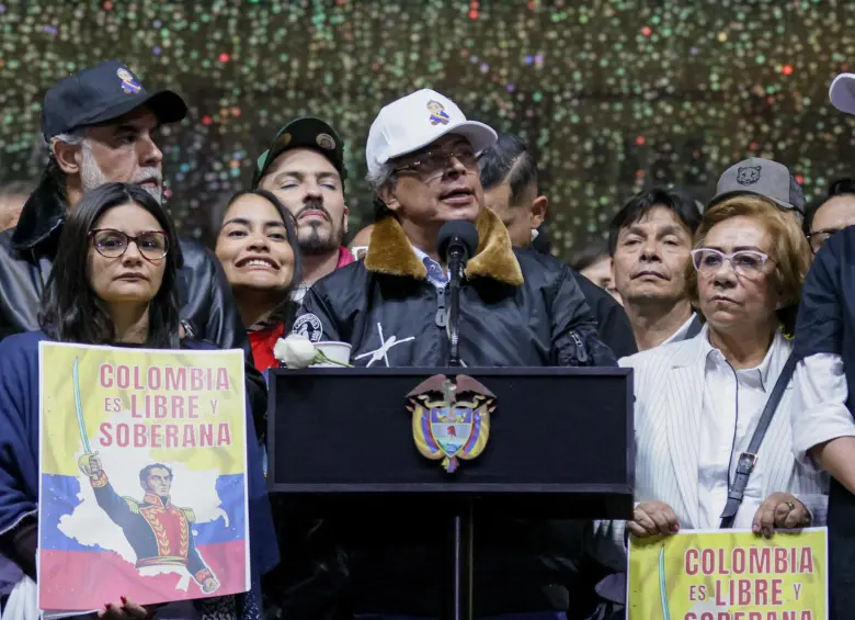 El presidente de Colombia, Gustavo Petro. FOTO: Presidencia de la República