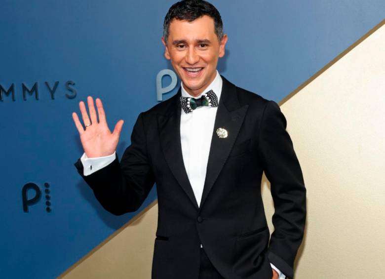 Carlos-Manuel Vesga contó que llevó a la gala a su padre de 82 años. FOTO Getty