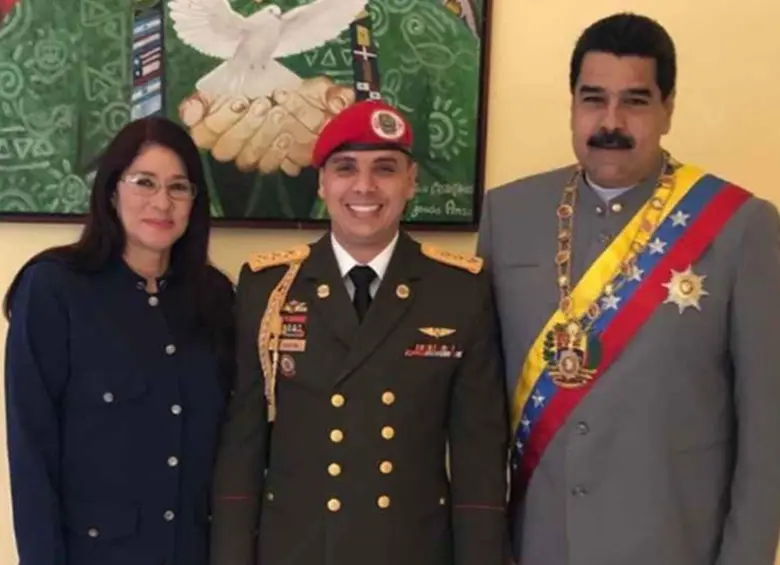El capitán Juan Francisco Escalona Camargo era el encargado de la seguridad de Nicolás Maduro y su esposa, Cilia Flores. Foto: redes sociales