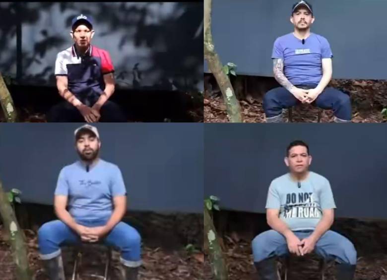 Los funcionarios del CTI llevan más de un año secuestrados por el ELN. Foto: captura de video