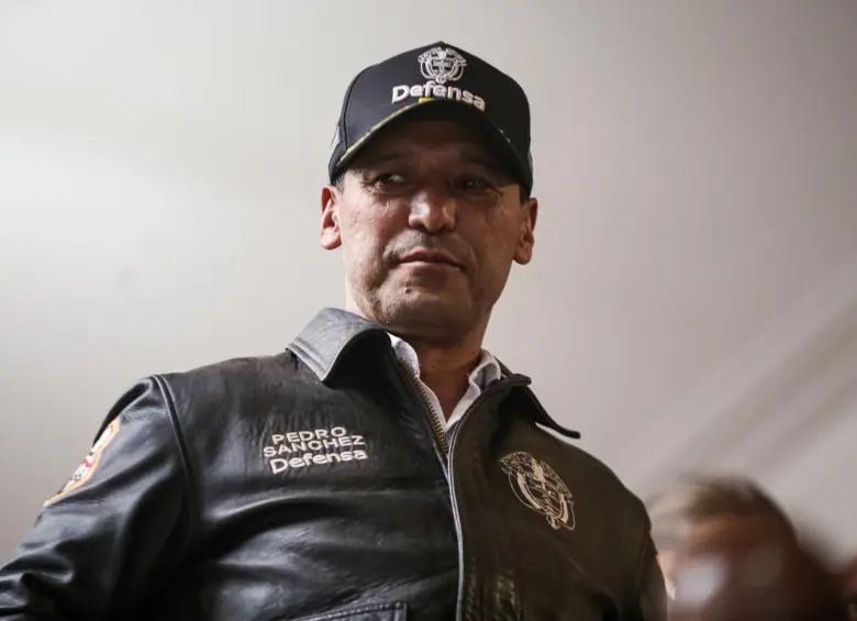 El ministro de Defensa, Pedro Sánchez. FOTO: Ministerio de Defensa / Colprensa