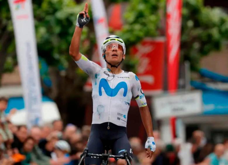 El ciclista boyancese Nairo Quintana, de 36 años, compitió la mayor parte de su vida en el Movistar de España, donde tuvo su mejor etapa como pedalista. Foto: tomada del x de @MovistarTeam