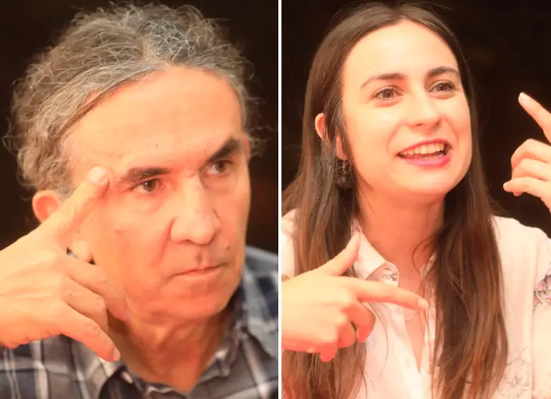 El colombiano Juan Aurelio García y la española María Sánchez son algunos de los invitados del Festival de Poesía de Medellín 2025. FOTOS: Esneyder Gutiérrez