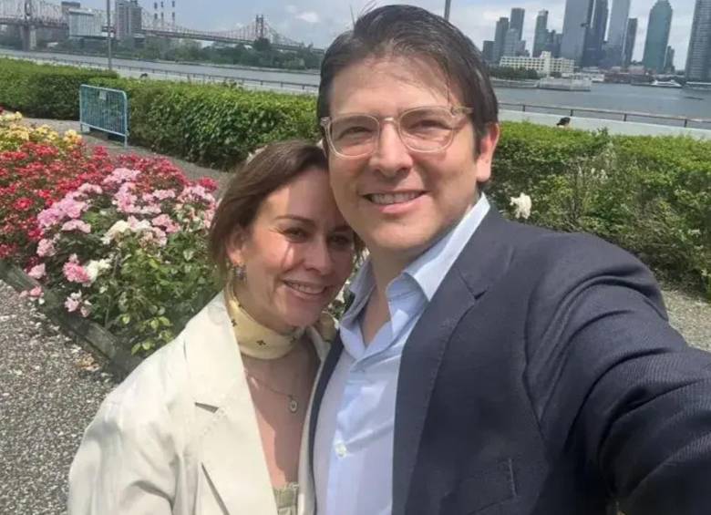 María Claudia Tarazona y Miguel Uribe Turbay. FOTO: Tomada de redes sociales