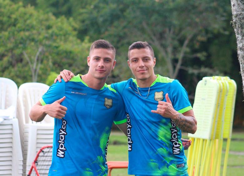 Mateo Puerta y Freddy Salazar, figuras doradas. FOTO cortesía 