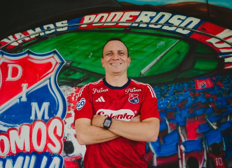 El nuevo técnico del Independiente Medellín, Alejandro Restrepo. FOTO CORTESÍA DIM