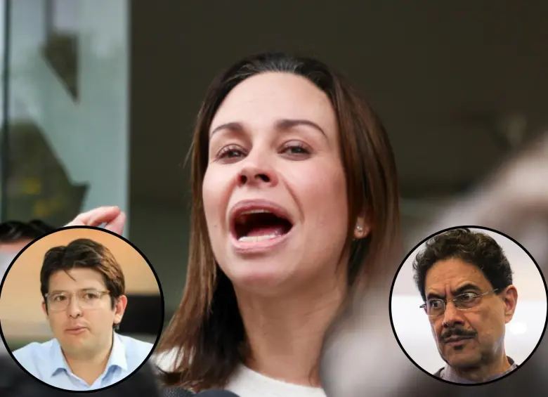 María Claudia Tarazona, viuda del excongresista Miguel Uribe Turbay. Foto: Colprensa. 