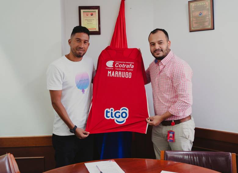 Christian Marrugo anotó 28 goles en su primer paso por el Medellín. FOTO: CORTESÍA DIM