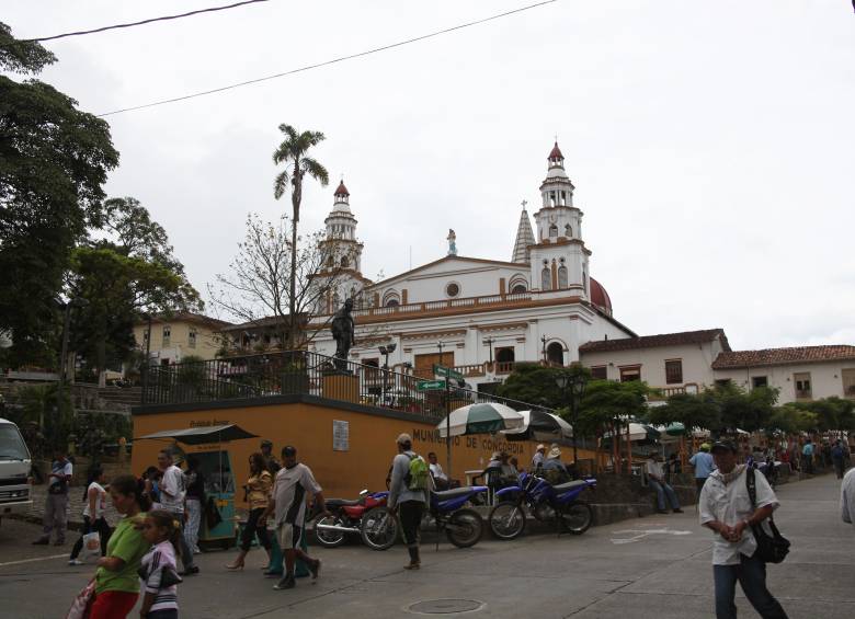 Imagen de referencia del municipio de Concordia, donde ocurrieron los hechos. Foto: EL COLOMBIANO