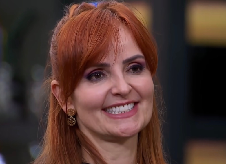 Martha Restrepo se despidió de Master Chef Celebrity Colombia el lunes 5 de octubre. FOTO: Captura de transmisión Canal RCN