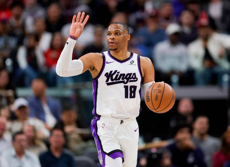 Russell Westbrook, MVP de la NBA en 2017, estaría cerca de poner punto final a una carrera de 18 temporadas. FOTO GETTY