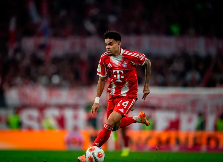 Luis Díaz ha causado furor por su increíble gol ante Unión Berlín que lo podría impulsar a ser nominado al Balón de Oro. Foto: Tomada de redes @FCBayernES