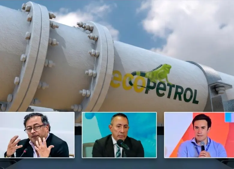 Testimonios de ejecutivos de Ecopetrol señalan que, en los últimos meses del gobierno Petro, hubo maniobras para cerrar multimillonarios negocios de gas. En ellas aparecen mencionados Gustavo Petro, Ricardo Roa y Bayron Triana, exvicepresidente de Energías para la Transición. Foto: Cortesía y Archivo