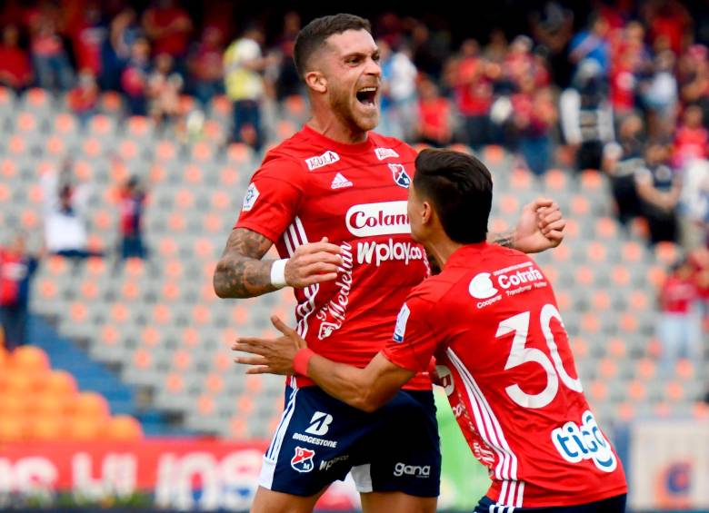 Adrian Arregui lidera el medio campo del rojo en el duelo ante Alianza Petrolera. FOTO DIMAYOR 