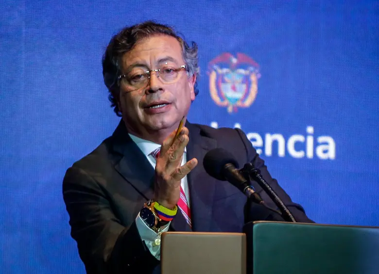 Al presidente de Colombia, Gustavo Petro, se le termina el mandato el próximo 7 de agosto. FOTO: COLPRENSA.
