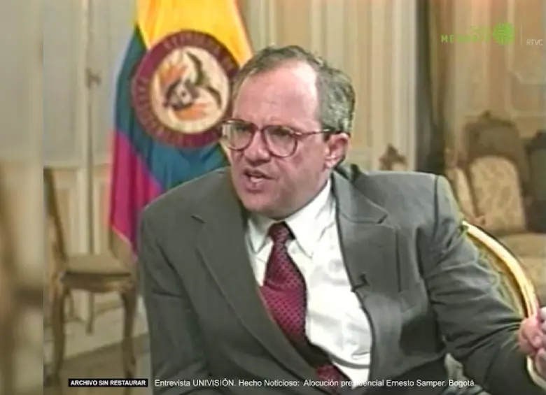 El escándalo, que investigó la entrada de al menos 3,7 millones de dólares del Cartel de Cali a su campaña presidencial, es el eje de la nueva serie documental de HBO Max. FOTO cortesía