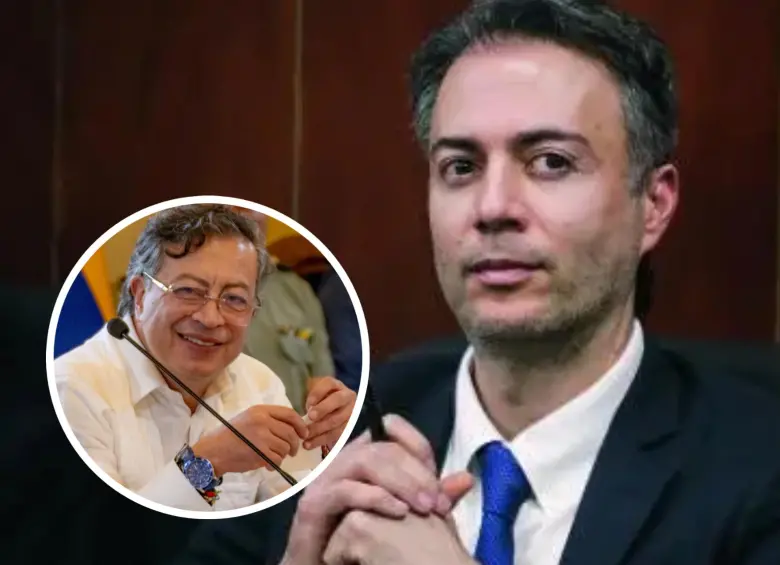 Daniel Quintero Calle fue nombrado como nuevo superintendente nacional de Salud con el aval de Gustavo Petro. FOTO: Colprensa y redes sociales @infopresidencia