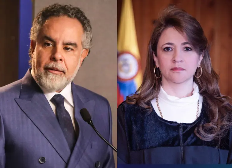 Armando Benedetti tiene un historial de choques con Cristina Lombana, magistrada de la Corte Suprema. Foto: Colprensa/Corte Suprema de Justicia.