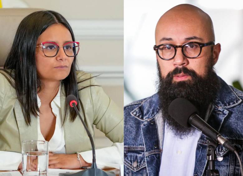 Angie Rodríguez y Carlos Carrillo tienen una larga disputa dentro del Gobierno Nacional donde hay denuncias relacionadas con el Fondo de Adaptación. Fotos: Colprensa