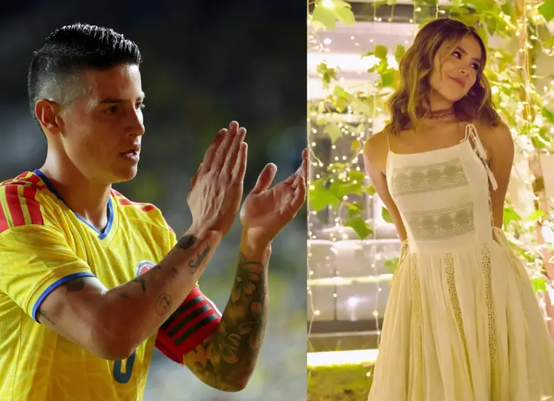 James Rodríguez y Luisa Duque llevan un noviazgo confirmado desde el mes de enero cuando el cucuteño ya estaba en México. Fotos: Getty Images y @luisamariaduque11