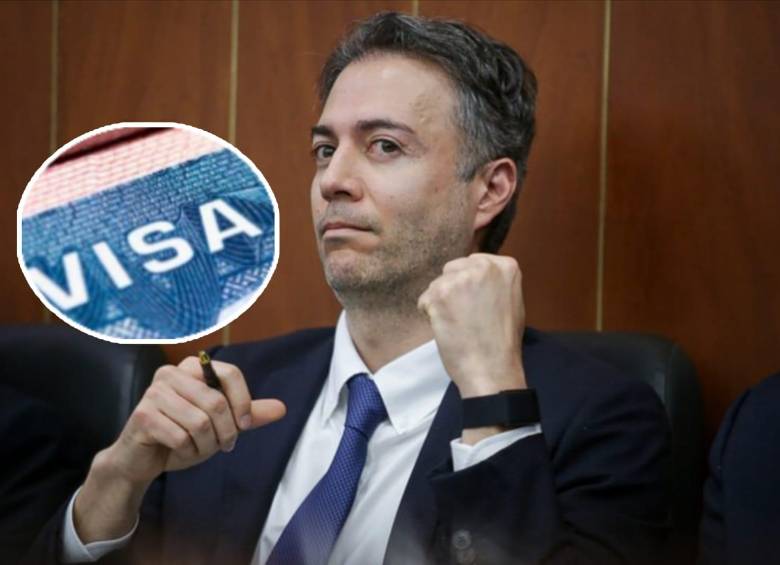 Daniel Quintero ofreció su visa en respaldo a Gustavo Petro y desató una respuesta desde Estados Unidos. Imagen: Colprensa. 