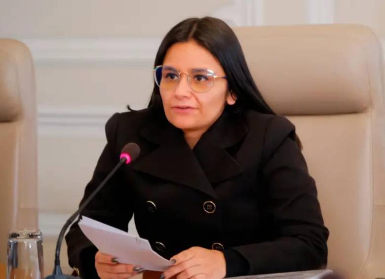 Angie Lizeth Rodríguez, gerente del Fondo Adaptación, sigue en el Gobierno a pesar de los escándalos que ha revelado. Foto: Presidencia.