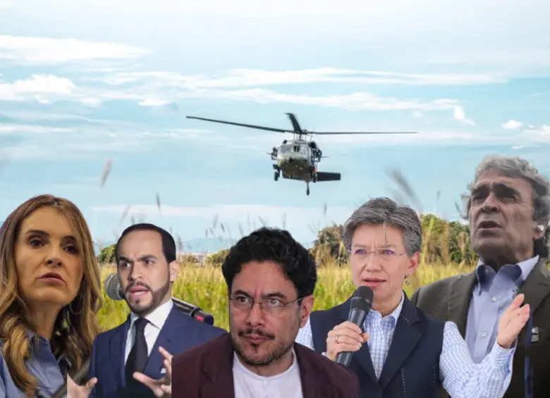 Paloma Valencia, Abelardo de la Espriella, Iván Cepeda, Claudia López y Sergio Fajardo, candidatos presidenciales. Foto: Colprensa