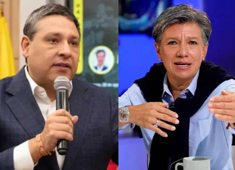 Claudia López y Mauricio Lizcano se lanzaron por firmas, aunque el segundo recibió el aval de la Alianza Social Independiente (ASI). Foto: Cortesía/Camilo Suárez.