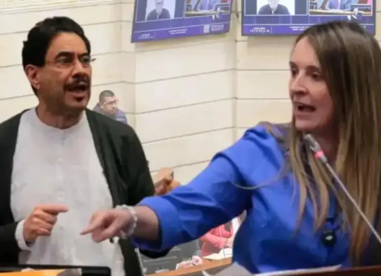 Paloma Valencia e Iván Cepeda han chocado en diferentes escenarios. Foto: Colprensa.