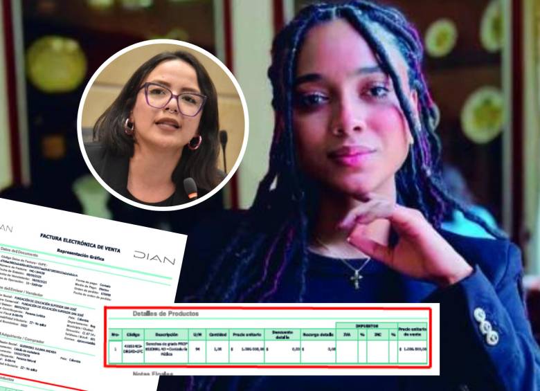 Crecen los cuestionamientos sobre los títulos profesionales presentados por Juliana Guerrero. Foto: Colprensa/Cortesía