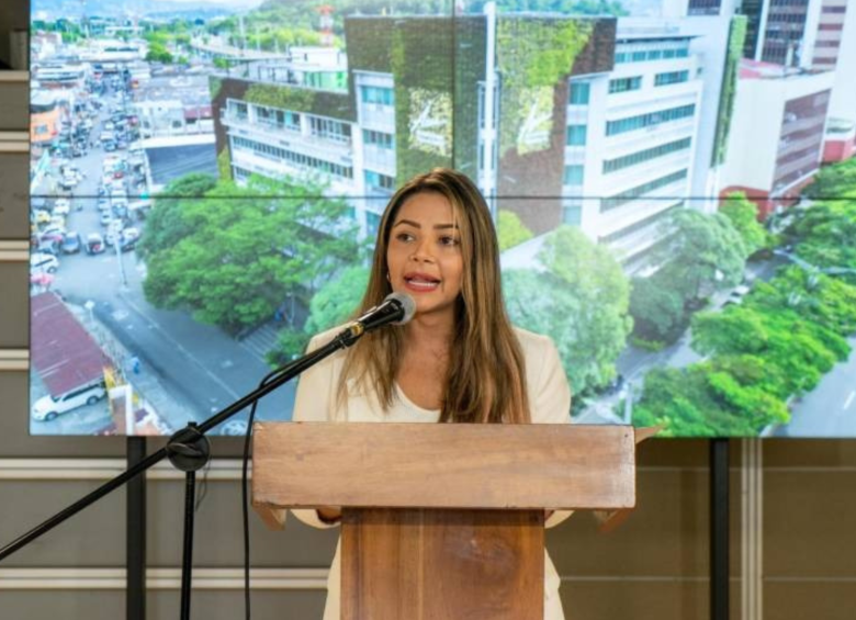 Paula Andrea Palacios, actual directora del Área Metropolitana del Valle de Aburrá. Foto: cortesía