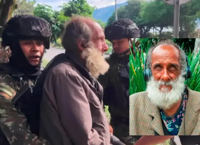 El habitante de calle que asesino a Esteban. FOTO: Cortesía