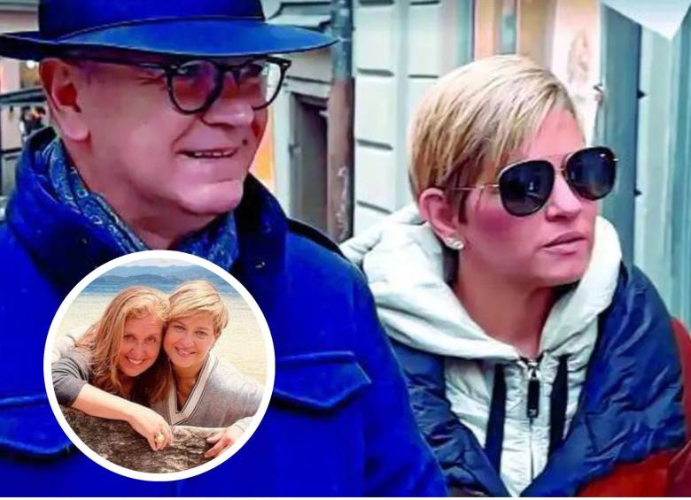 A Manel Grau se le vio acompañando a la ex primera dama cuando salió del país. FOTO Expressen y Verónica Alcocer /Instagram