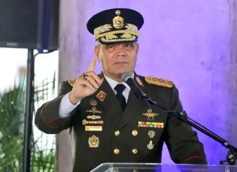 El ministro de Defensa de Venezuela, Vladimir Padrino López. FOTO: Cortesía Gobierno de Venezuela