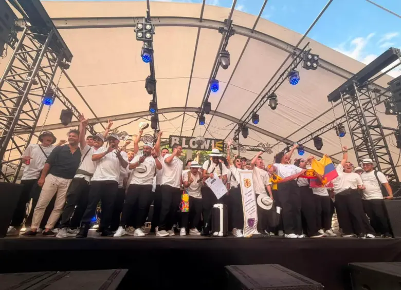 Sinfónica de Sabaneta ganó el “mundial de bandas” en Países Bajos. Foto: cortesía