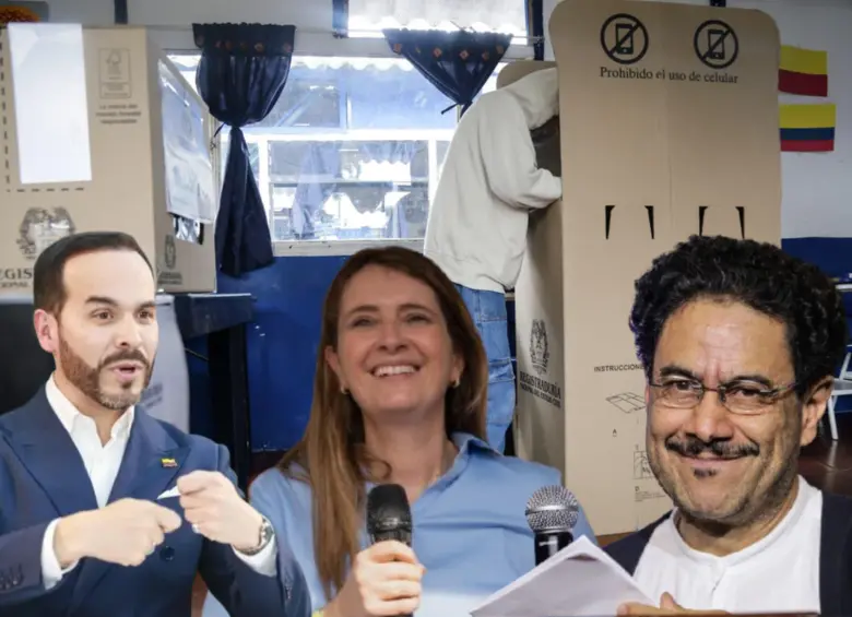 El abogado Abelardo de la Espriella y los senadores Paloma Valencia e Iván Cepeda. Foto: Colprensa