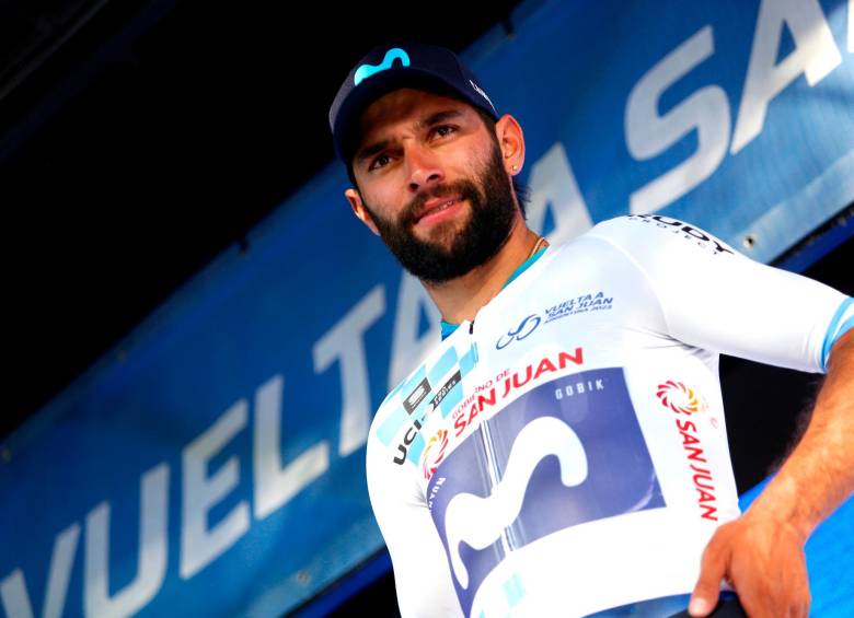 Fernando Gaviria viene de ganar etapa en la Vuelta a San Juan. FOTO: Cortesía Movistar