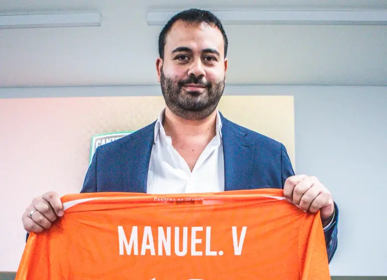 Manuel Valero, nuevo presidente del Envigado Fútbol Club. FOTO: X EnvigadoFC